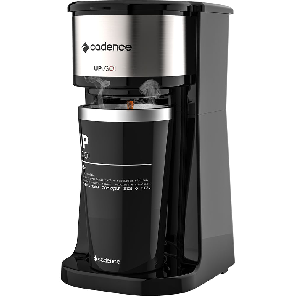 Cafeteira Elétrica Cadence To Go Com Copo Térmico 220V