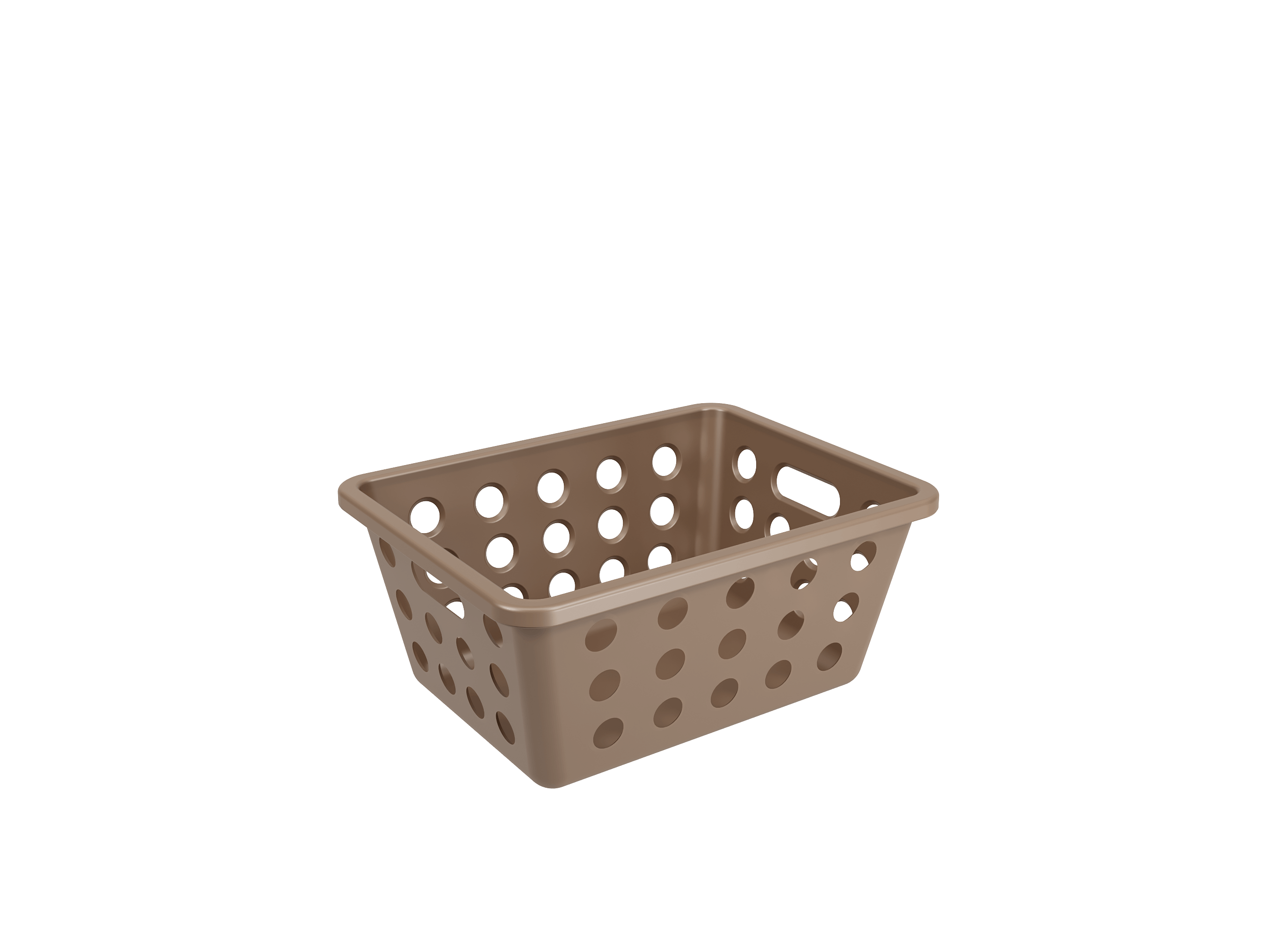 Cesta One Pequena 18,6 X 14,2 X 8,2 Cm Warm Gray Coza Coza