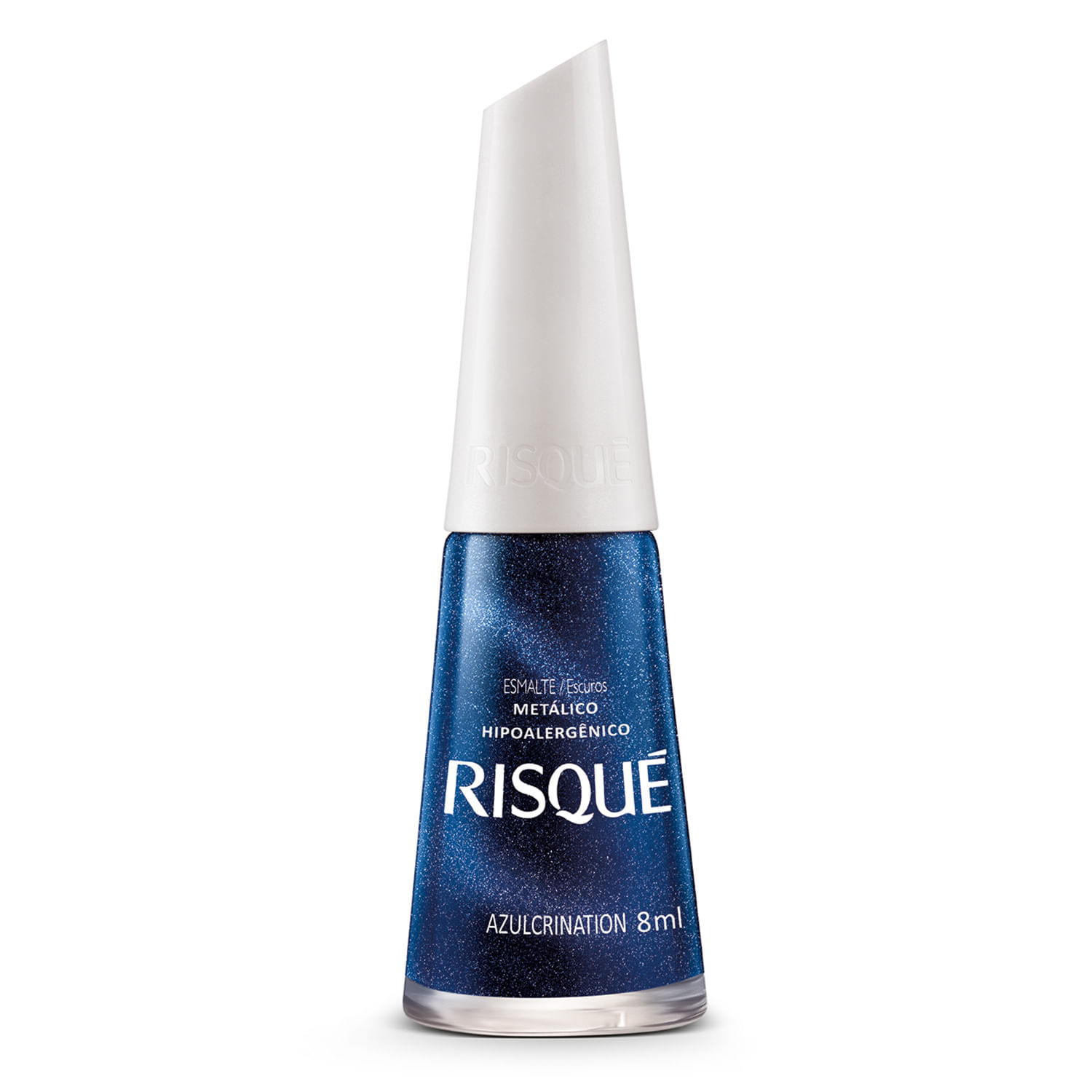 Esmalte Risqué Escuros Metálicos Azulcrination 8ml