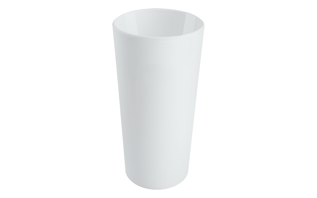 Copo Cônico Casual 8,2 X 8,2 X 16,2 Cm 500 Ml Branco Coza-326038923 Coza