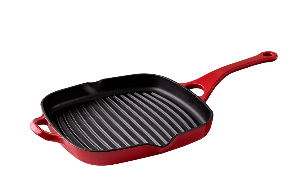 Grill 24cm 1L Sauté Vermelho - Haus Concept Ø24 X 24 X 3,3 Cm | 1 L Vermelho