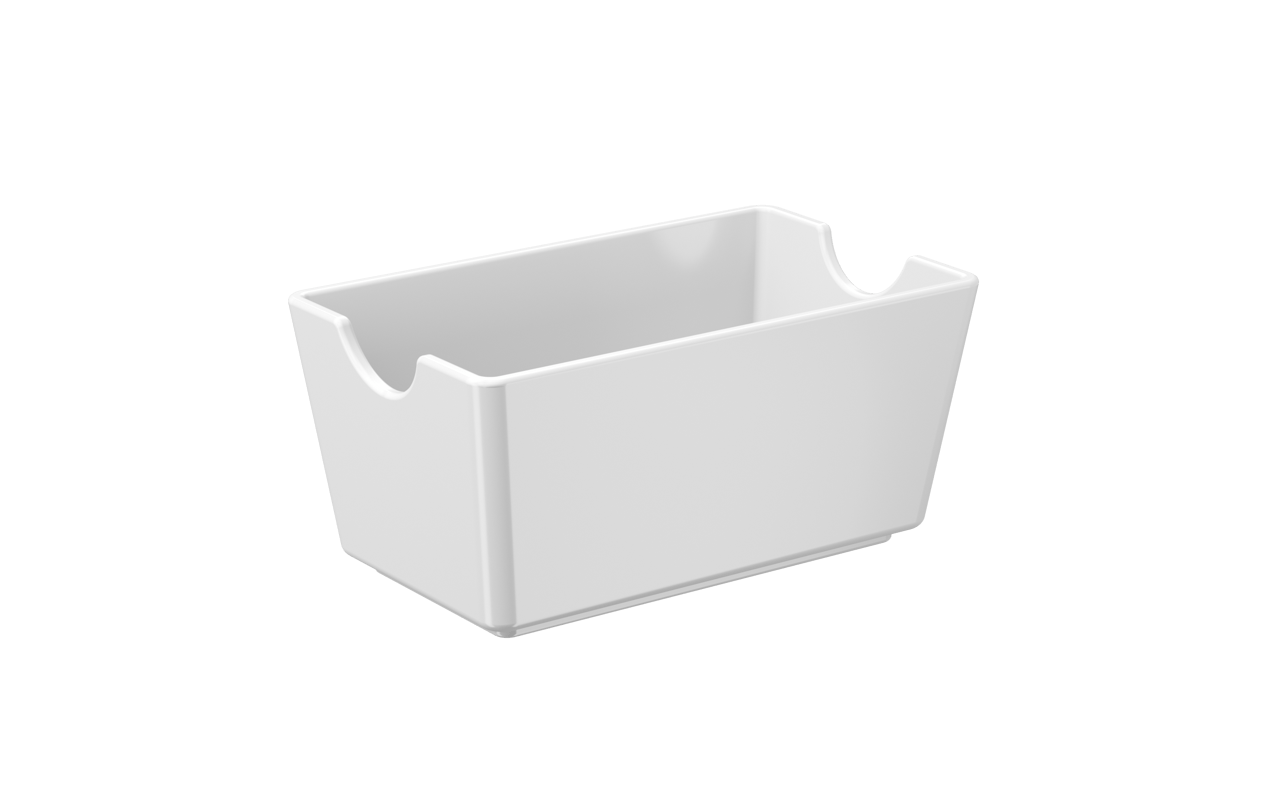 Porta Sache Branco Uno Coza 11 X 6,5 X 5,1cm Branco