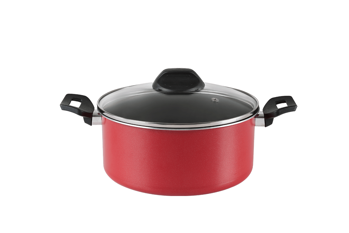 Caçarola Com Tampa Garlic - Ø 22 X 10 Cm 3,4 L- Brinox 22 X 10 Cm 3,4 L Inox