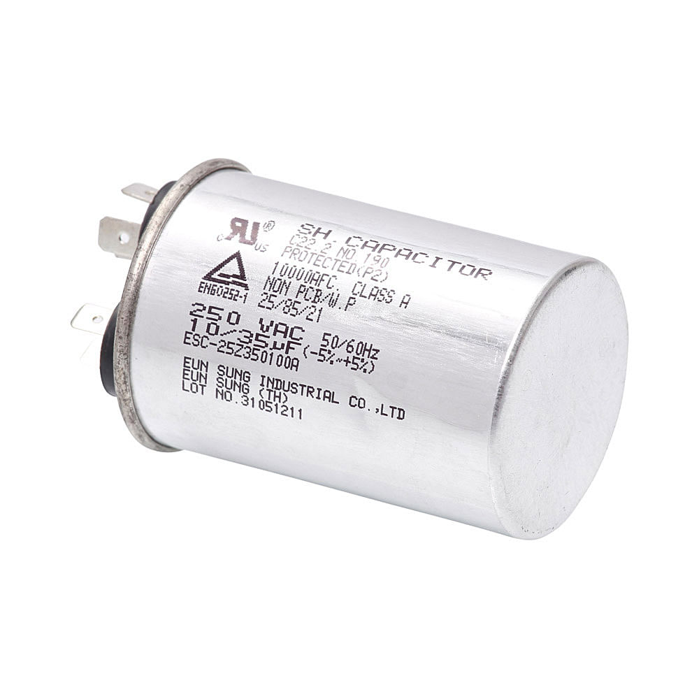 Capacitor Para Ar Condicionado Janela Duplo 35 Uf Consul - 326066258 326066258