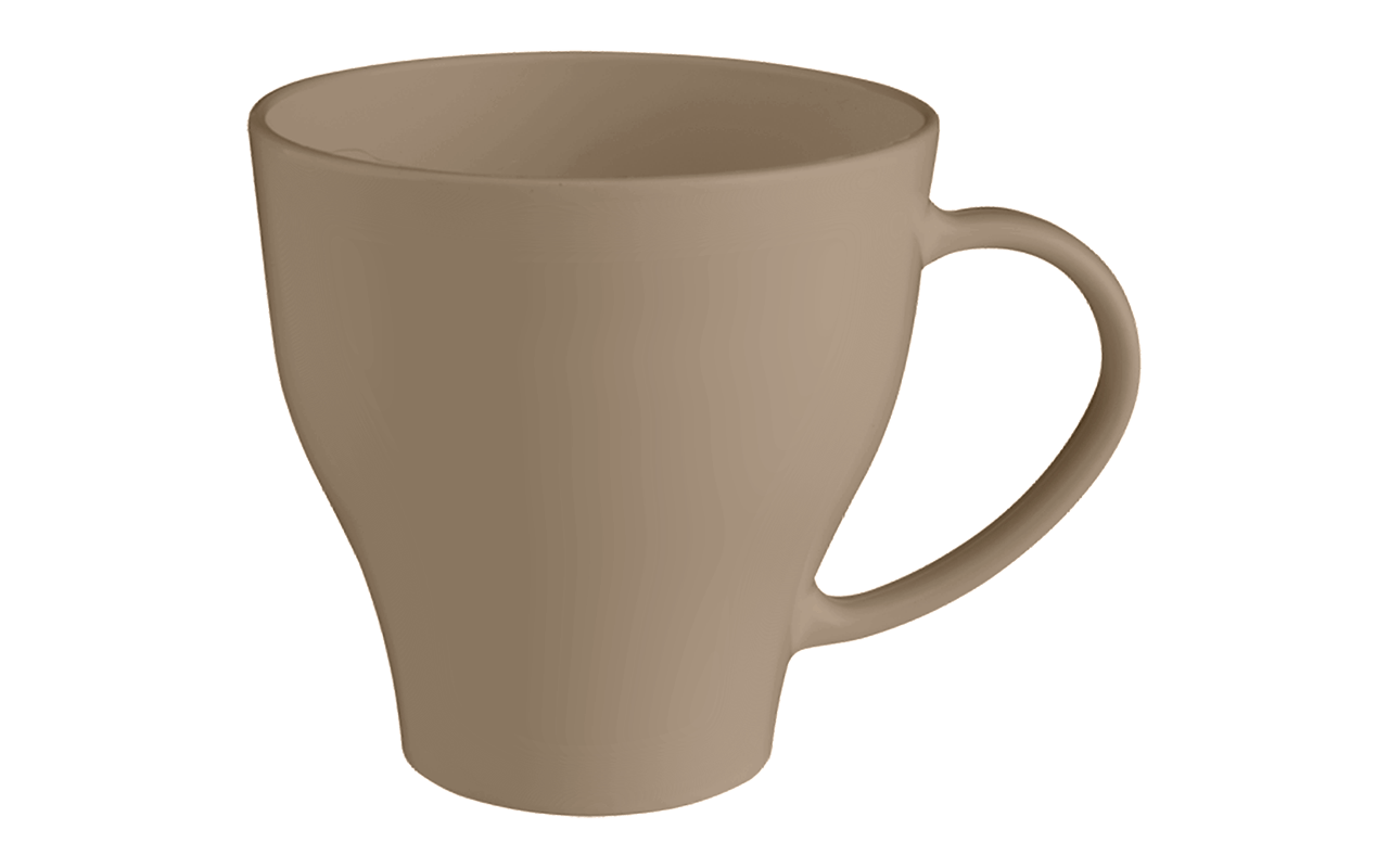 Caneca Viena Cozy 13 X 10 X 10 Cm 400 Ml Warm Gray Coza-326044724 Coza