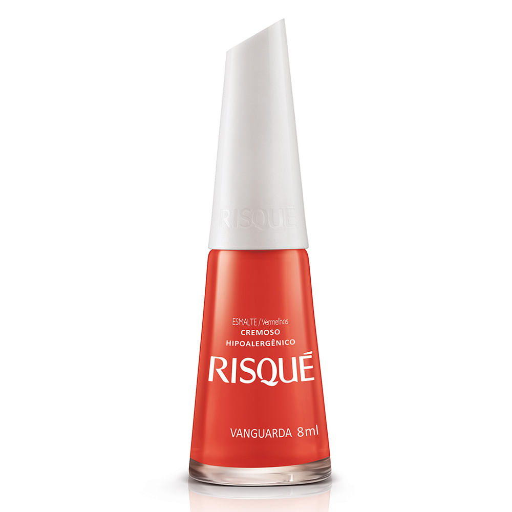 Esmalte Risqué Vermelho Cremoso Vanguarda 8ml