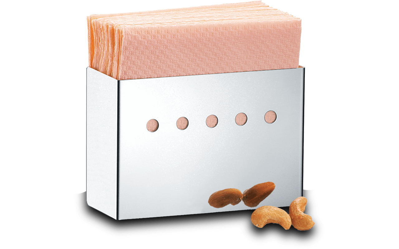 Porta Guardanapos - Parma 12,9 X 5,3 X 9 Cm Brinox