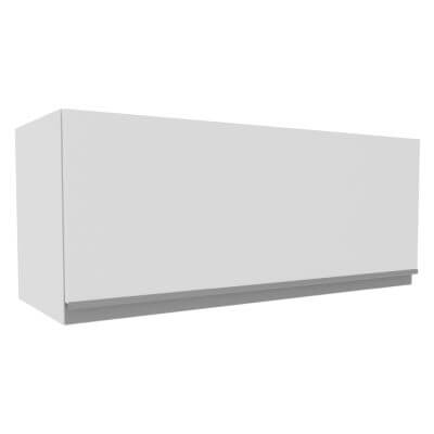 Armário Aéreo Madesa Glamy 80 Cm 1 Porta Suspensa Branco Branco