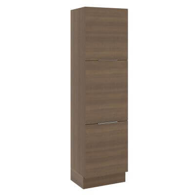 Paneleiro Madesa Stella 60 Cm 3 Portas Rustic