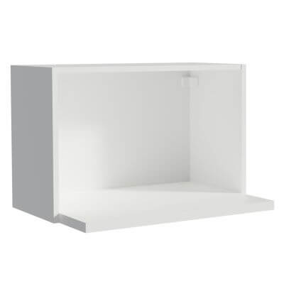 Armário Aéreo Madesa Glamy 60 Cm Com Nicho Para Forno - Branco Branco
