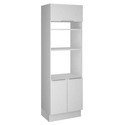 Torre Quente Madesa Stella 70 Cm 3 Portas - Branco Branco