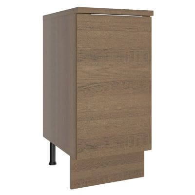 Balcão Madesa Stella 40 Cm 1 Porta Rustic Marrom