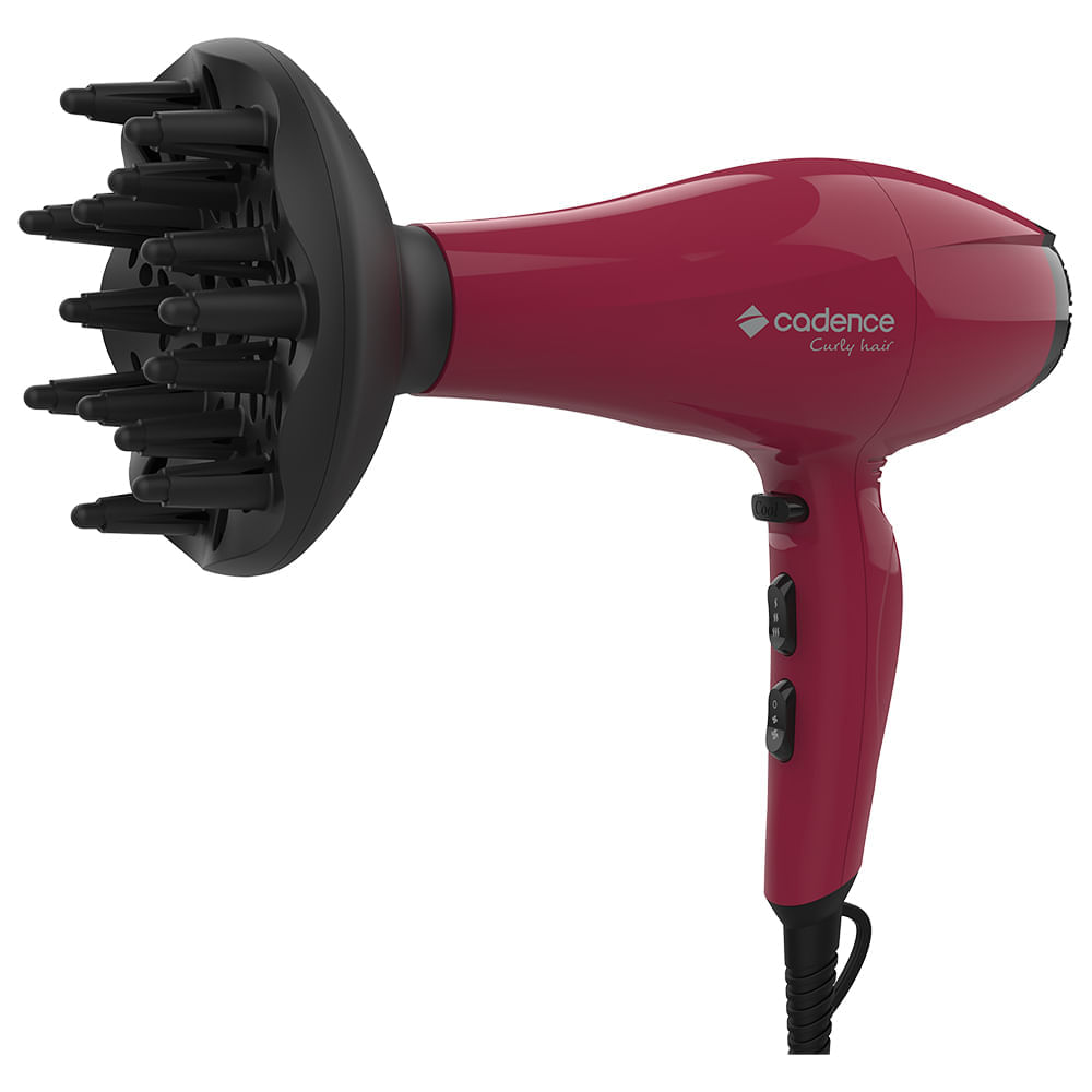 Secador De Cabelos Cadence Curly Hair 110V