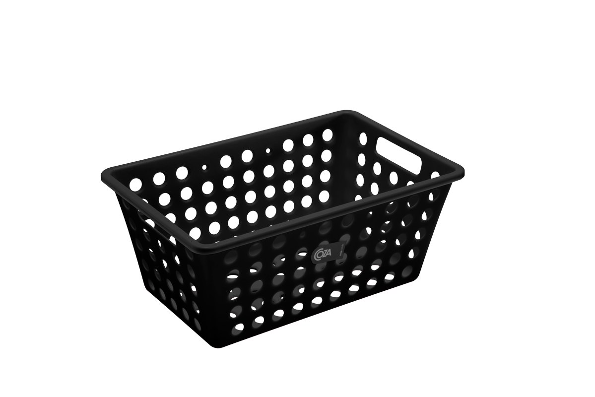 Cesta One Grande 28,8 X 19,1 X 12,3 Cm Preto