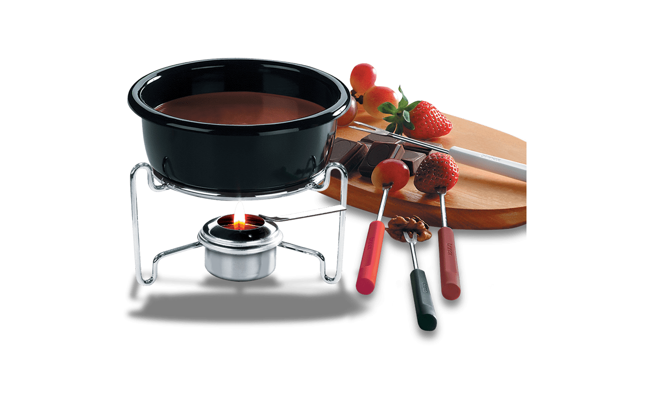 Conjunto Para Fondue 7 Peças - Fondues E Pestiscos Fondues E Petiscos