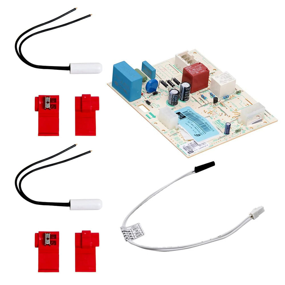 Kit Placa De Controle 220V, Termofusível Bivolt E Kit Sensor De Temperatura 25mm 2,7 Ohms Para Geladeira - Cj-W10405496_3