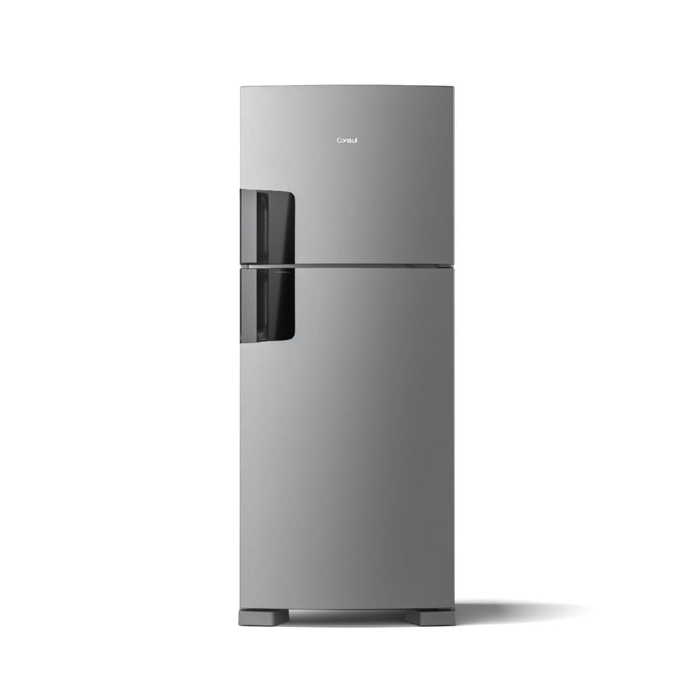 Geladeira Consul Frost Free Duplex 410 Litros Com Espaço Flex Cor Inox Com Controle Interno De Temperatura - Crm50hk_Out