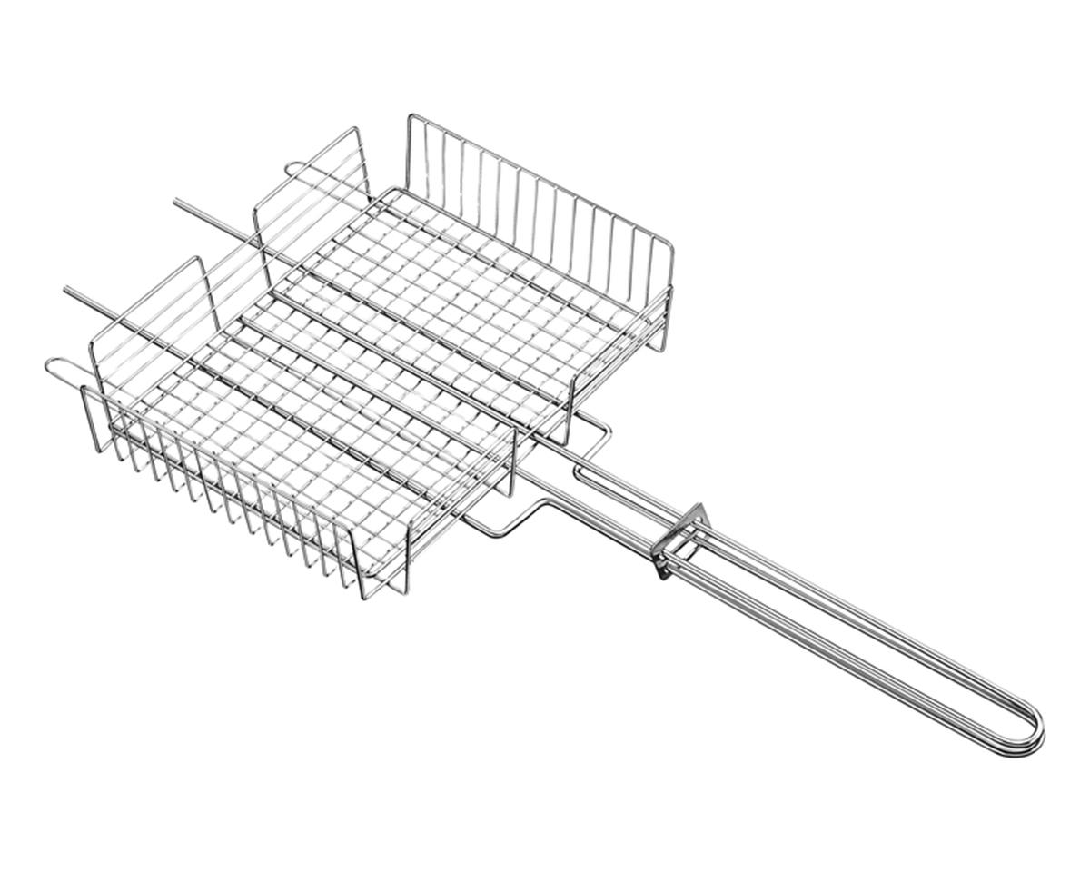 Grelha Para Churrasco Para Legumes Tramontina Em Aço Inox 70 Cm