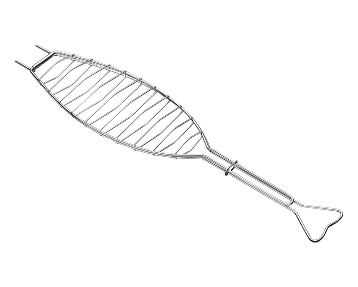 Grelha Para Churrasco De Peixe Tramontina Em Aço Inox 71,3 Cm