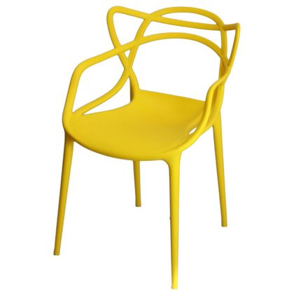 Cadeira Master Allegra Polipropileno Amarela - 21399 Sun House