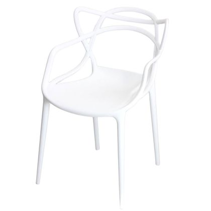 Cadeira Master Allegra Polipropileno Branca - 21396 Branco