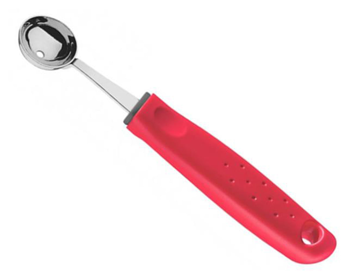 Boleador Tramontina Utilita Inox Vermelho 2,9 Cm