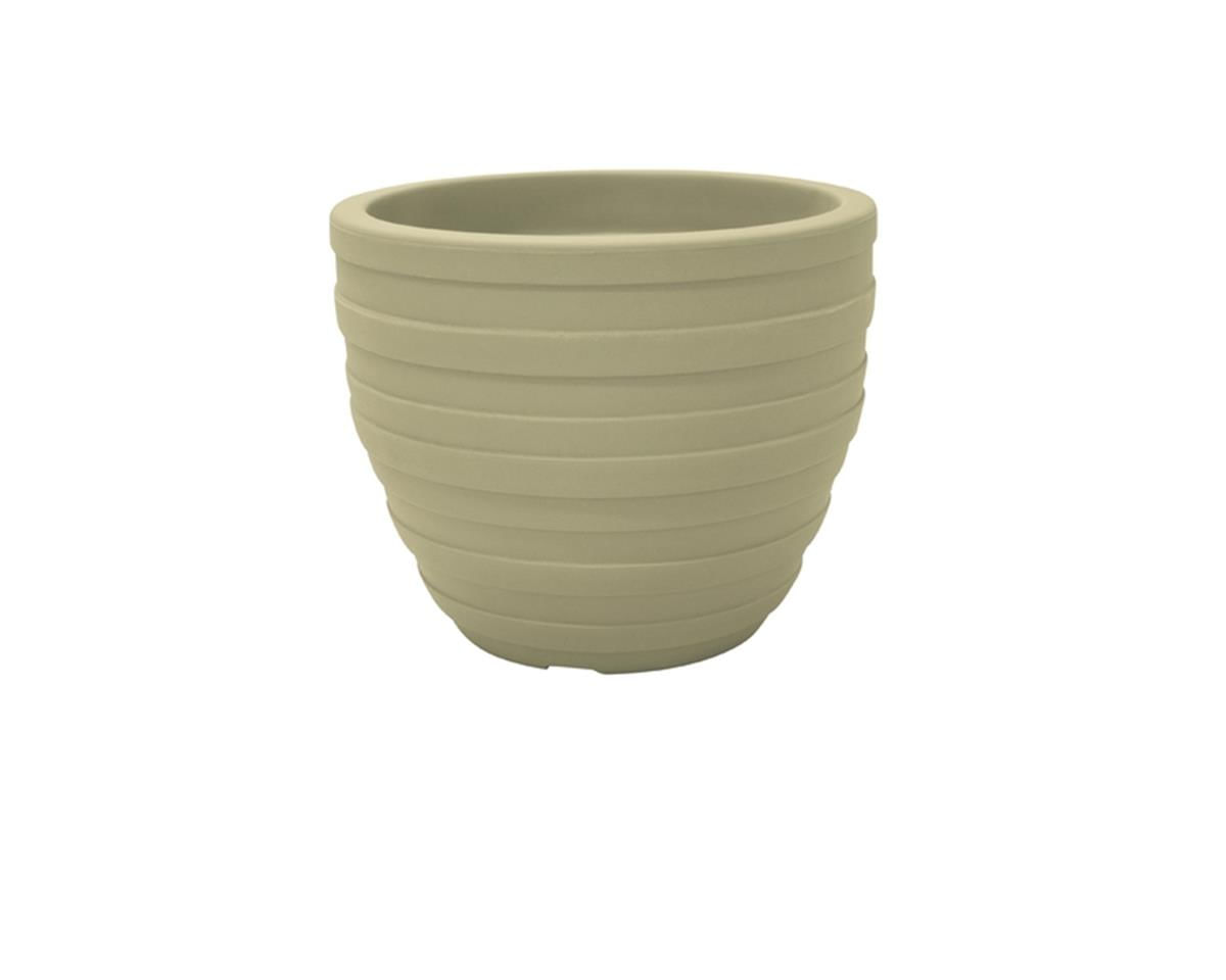 Vaso Inca Tramontina Em Polietileno 32 Cm Areia