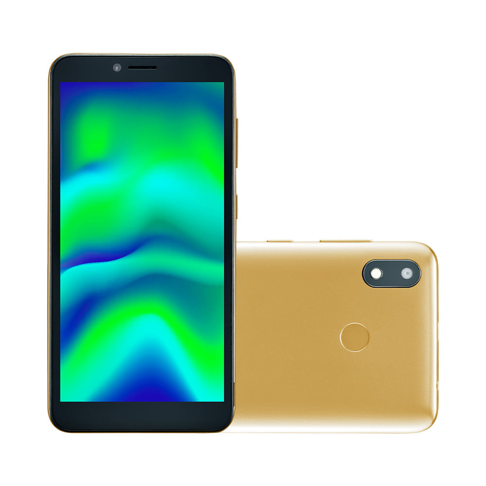 Smartphone F Pro 2 32 Gb + 1Gb Ram 4G Tela Ldc 5.5 Câmera Traseira 8 Mp + 5Mp Câmera Frontal Processador Quad Core Dourado Multilaser - P9153 Dourado
