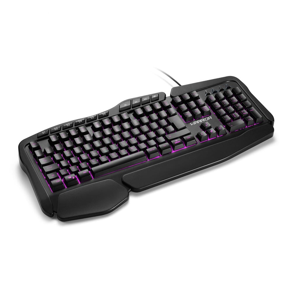 Teclado Gamer Clancy Rgb Macro Warrior - Tc241 Warrior
