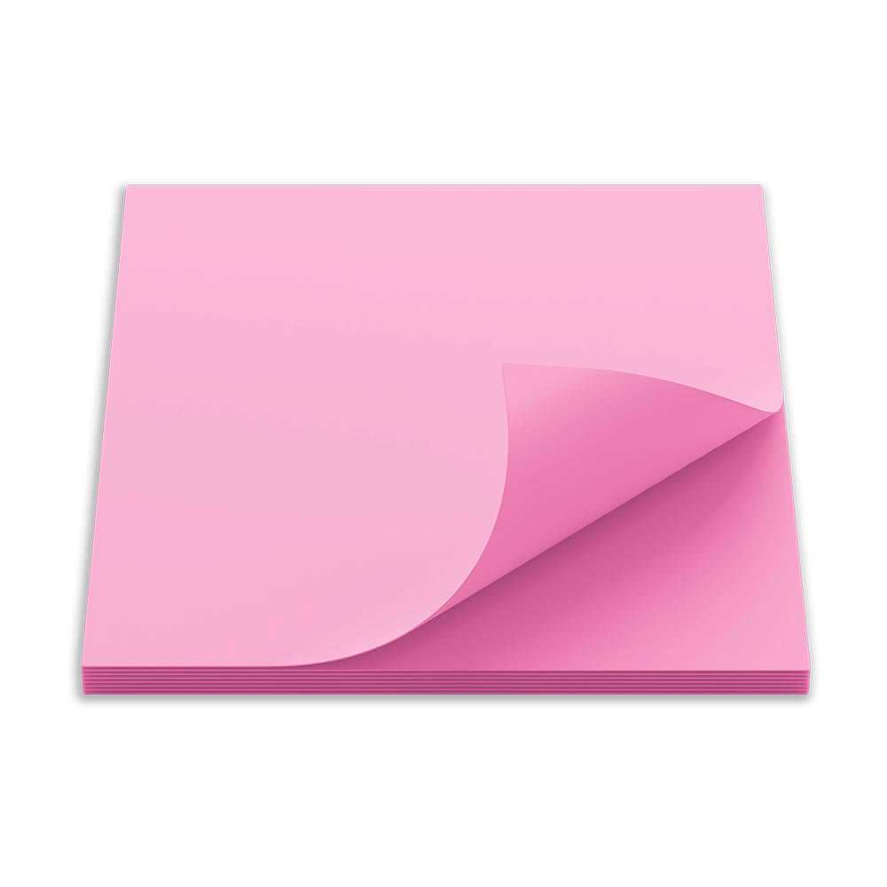 Bloco Adesivo 75X100mm Rosa 90Fls Keep - Ei036 Rosa