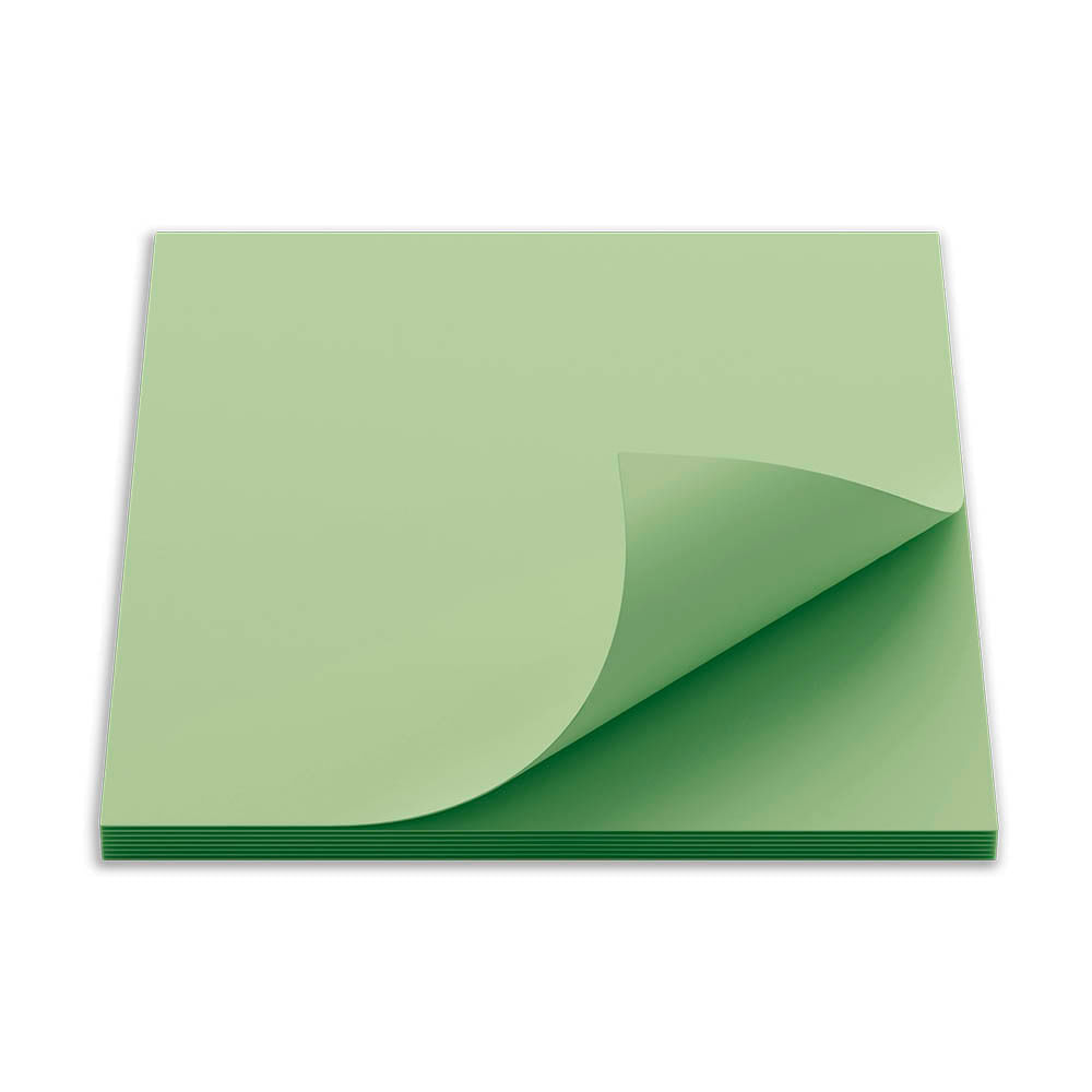 Bloco Adesivo 75X100mm Verde 90Fls Keep - Ei035 Verde