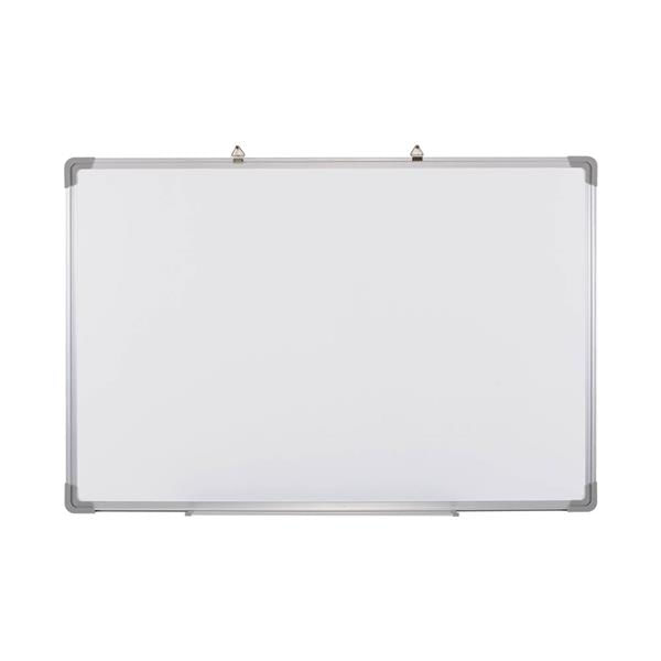 Quadro Branco Magnético 90X60 Moldura Alumínio - Qb001 Branco