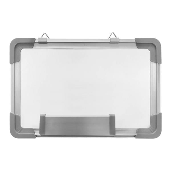 Quadro Branco Magnético 30X20 Moldura Alumínio - Qb004 Branco