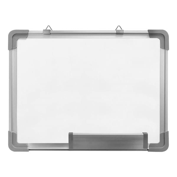 Quadro Branco Magnético 40X30 Moldura Alumínio - Qb003 Branco