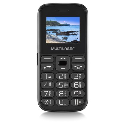 2. Celular Vita Tela 1.8 Polegadas Dual Chip 2G USB Bluetooth P9120 – Multilaser