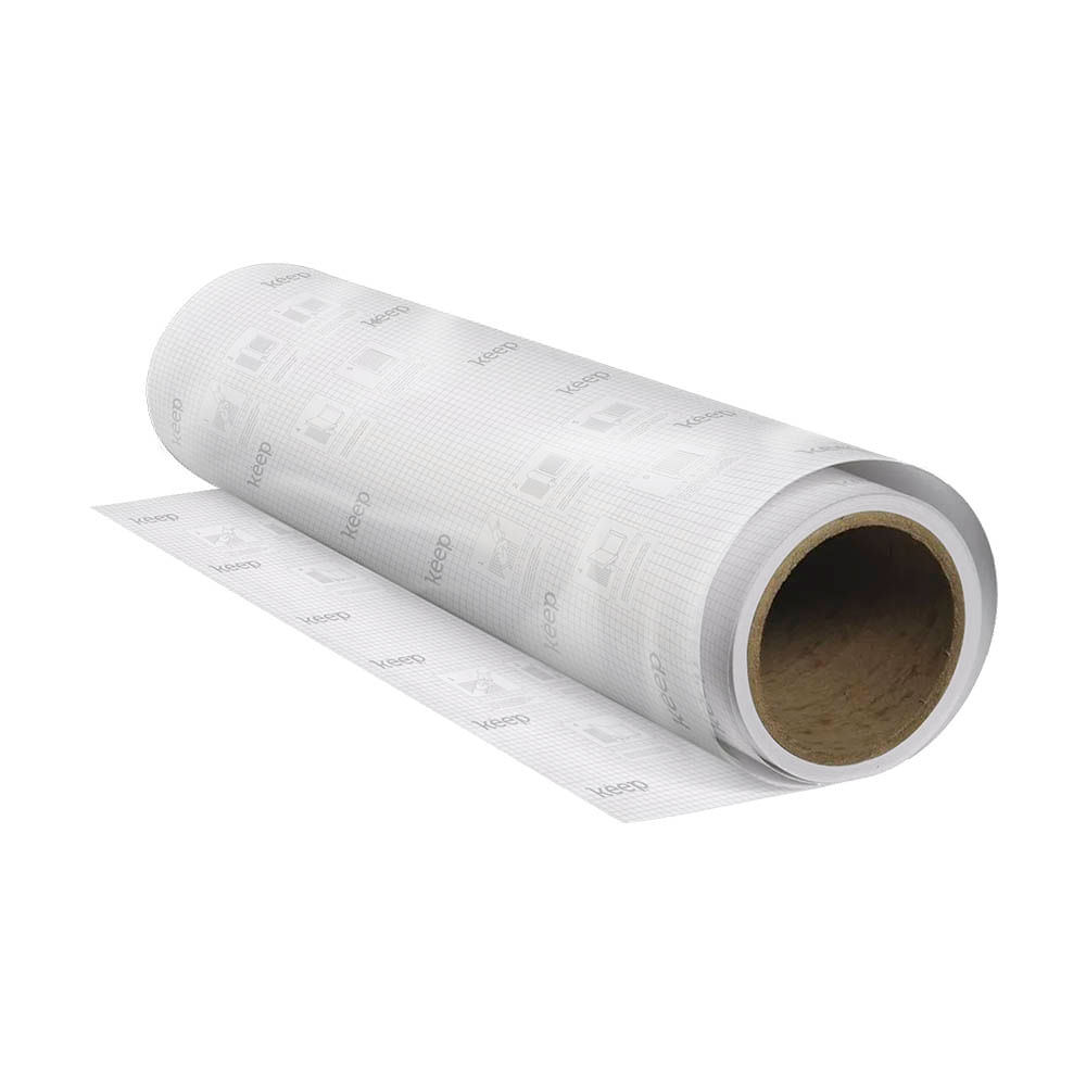 Plastico Adesivo Transparente 0.05 Mm Pvc - 45cmx2m Keep - Ei064 Transparente