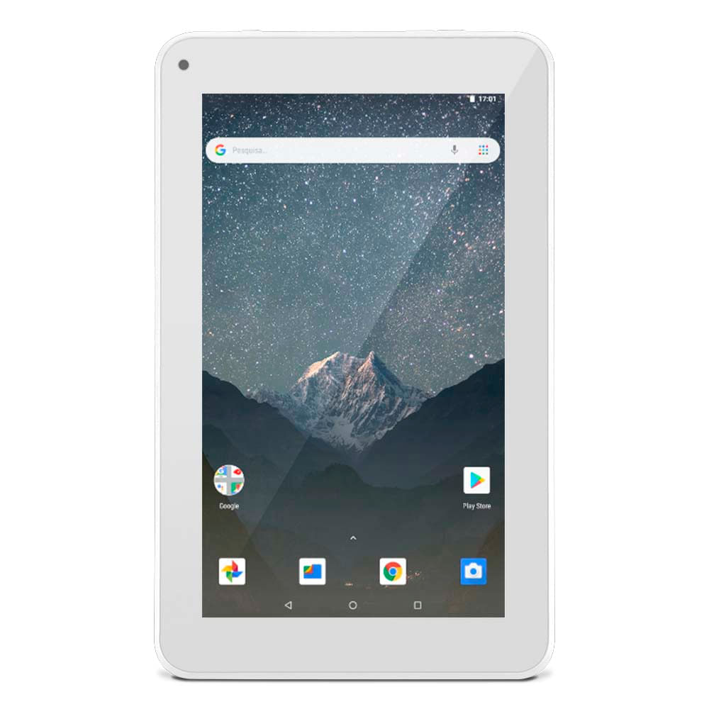 Tablet Multilaser M7s Go Wi-Fi 7 Pol. 16Gb Quad Core Android 8.1 Branco – Nb317out [Reembalado] Nb317out