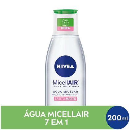 6. Água Micelar MicellAIR Solução de Limpeza 7 em 1 Efeito Matte - Nivea