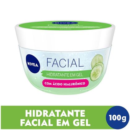 3. Hidratante Facial em Gel 100g - Nivea