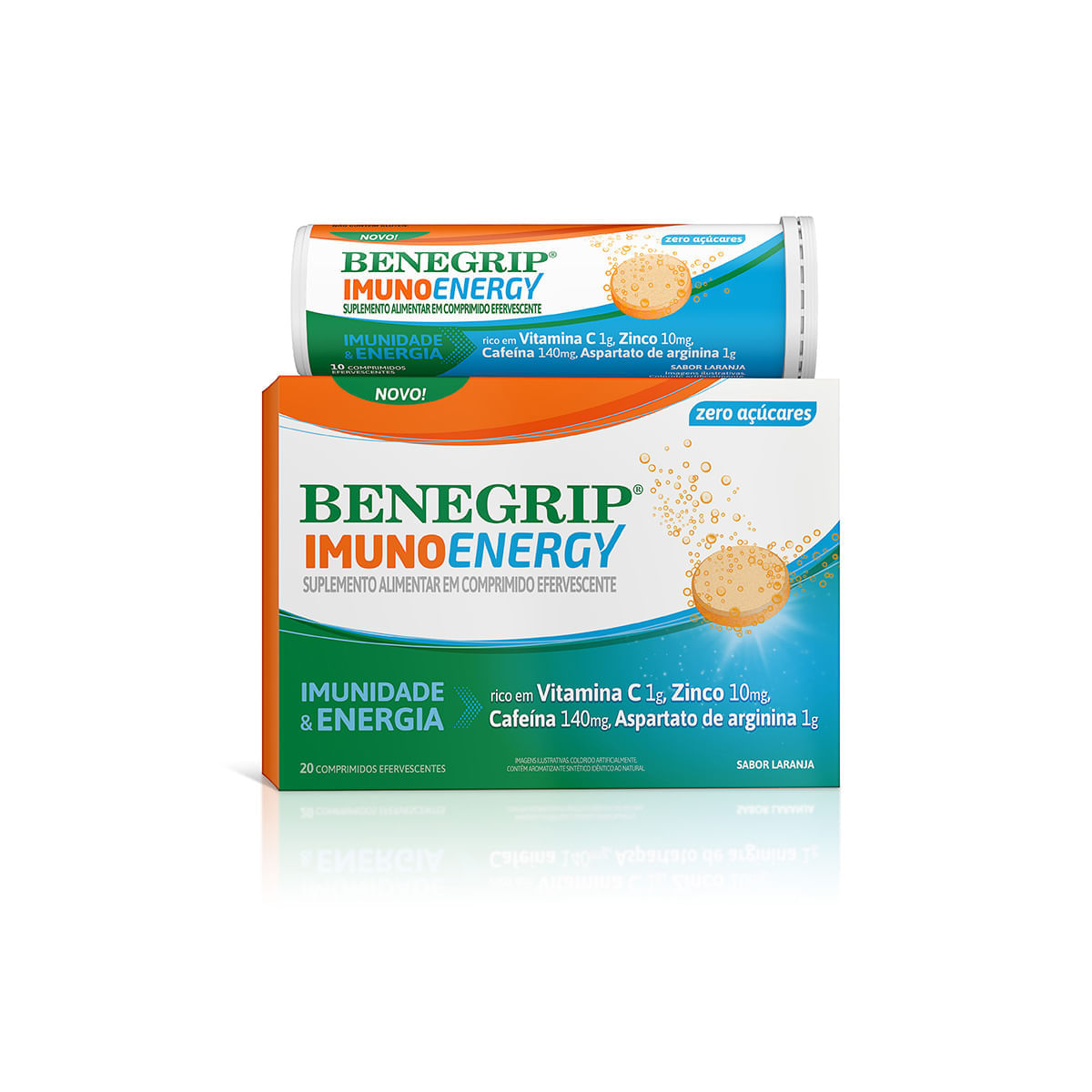 Benegrip Imuno Energy 20 Comprimidos Efervecentes