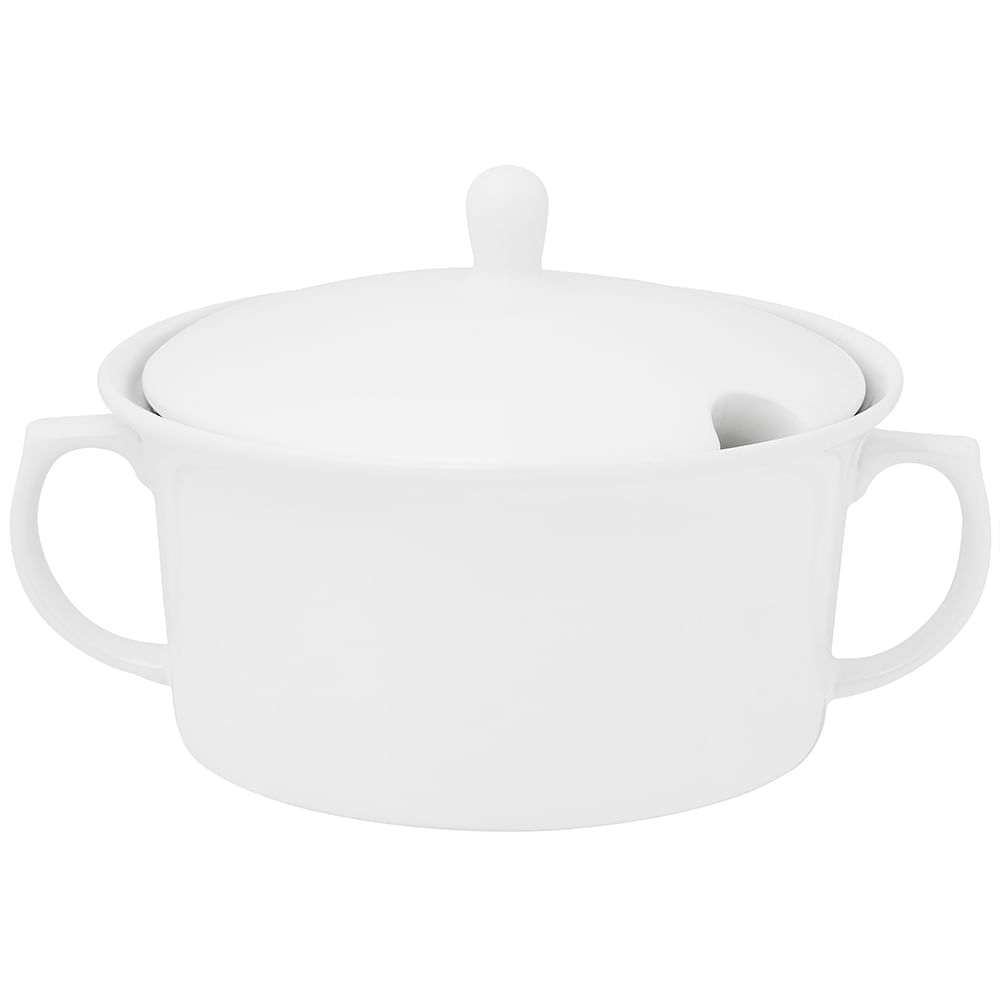 Sopeira 2 Litros Com Tampa Coup White Branco