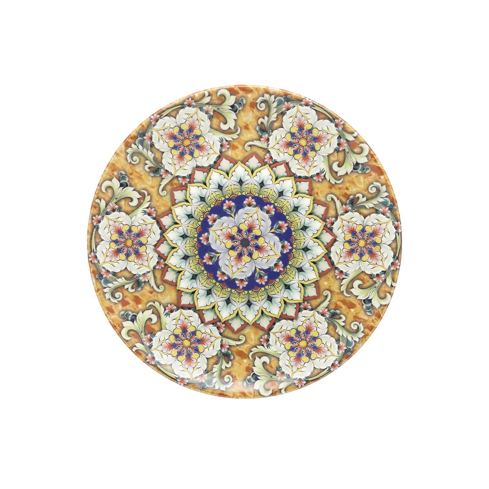 Conjunto De 6 Pratos Sobremesa 19cm Unni Castello Oxford