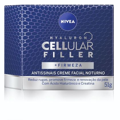 5. Creme Facial Antissinais Noite Cellular Filler – Nivea