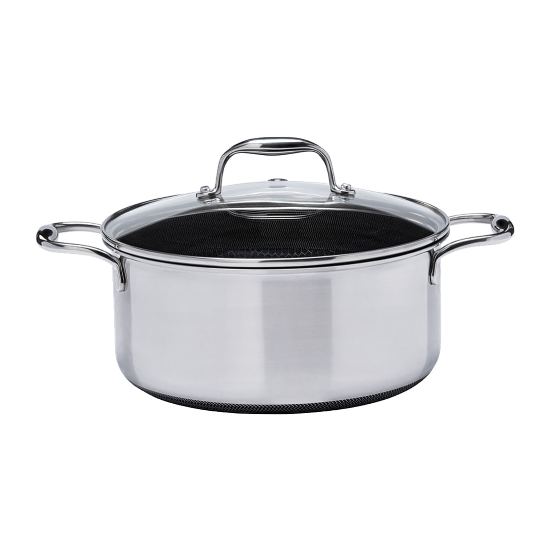 Caçarola Em Aço Inox 24cm 4,7L Hive Inox