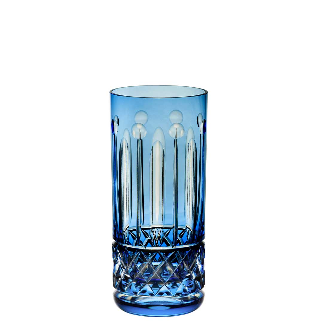 Copo De Cristal Strauss Long Drink 395ml - Azul Claro - 105.142.069.016 Azul