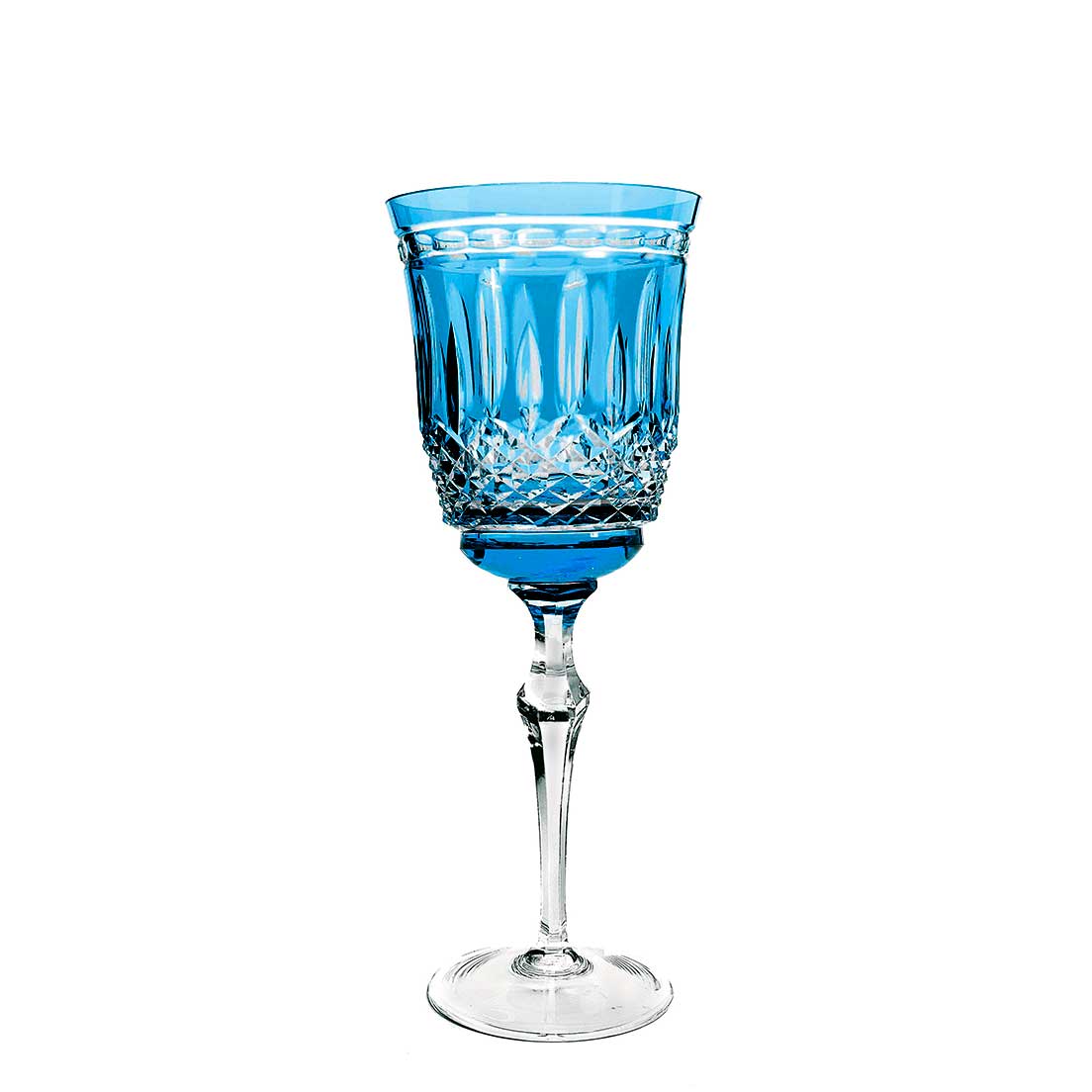 Taça De Cristal Strauss Água 460ml - Azul Claro - 237.101.068.016 Azul