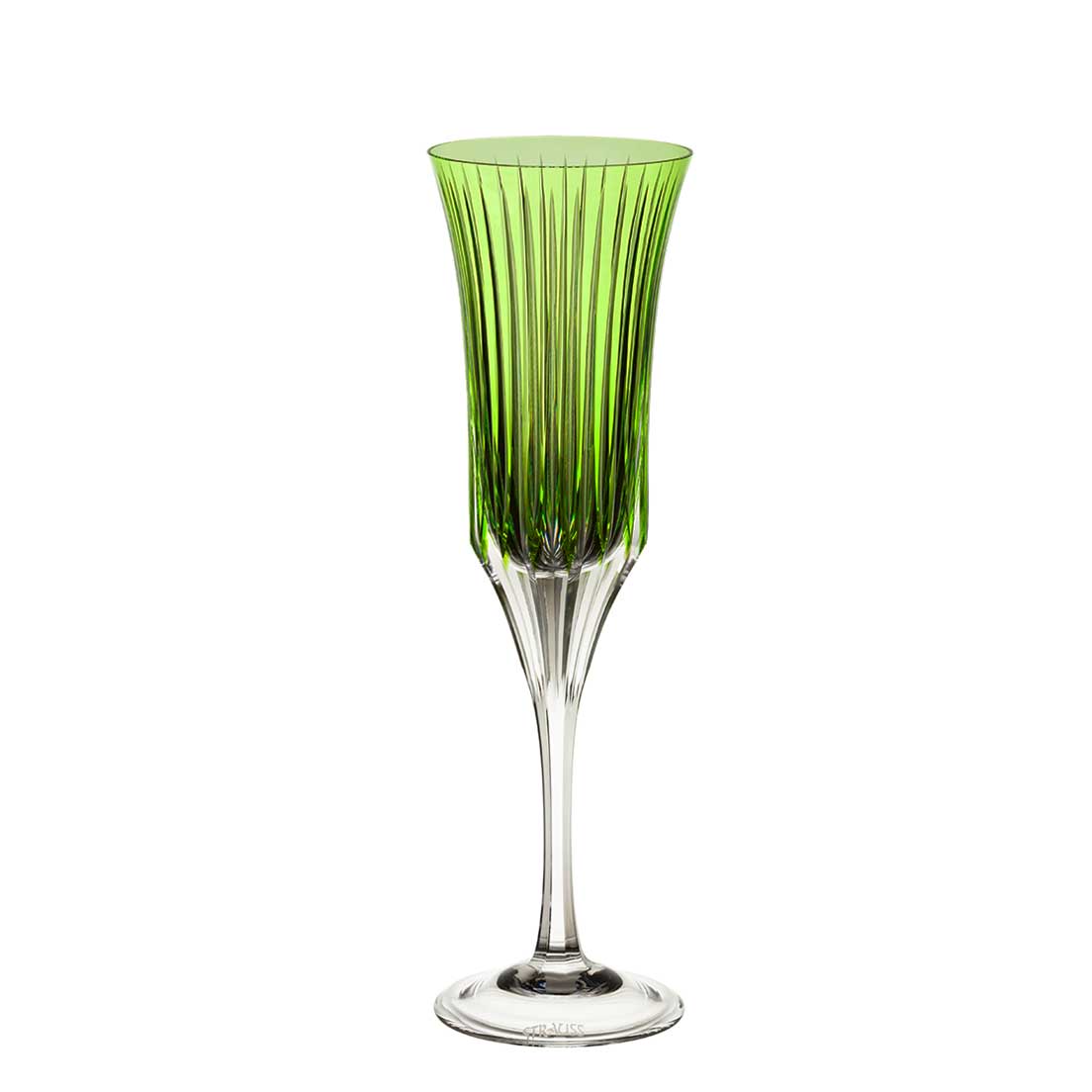 Taça De Cristal Strauss Champagne 190ml - Verde Claro - 225.107.150.011 Verde
