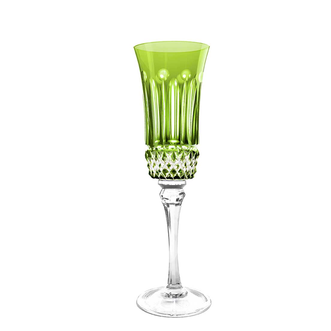 Taça De Cristal Strauss Champagne 190ml - Verde Claro - 225.107.069.011 Verde
