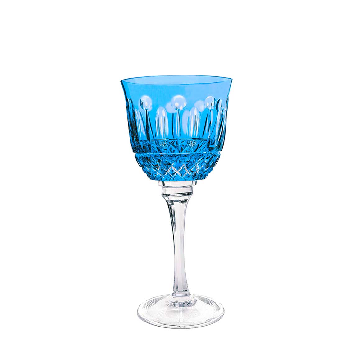 Taça De Cristal Strauss Vinho Tinto 370ml - Azul Claro - 225.102.069.016 Azul