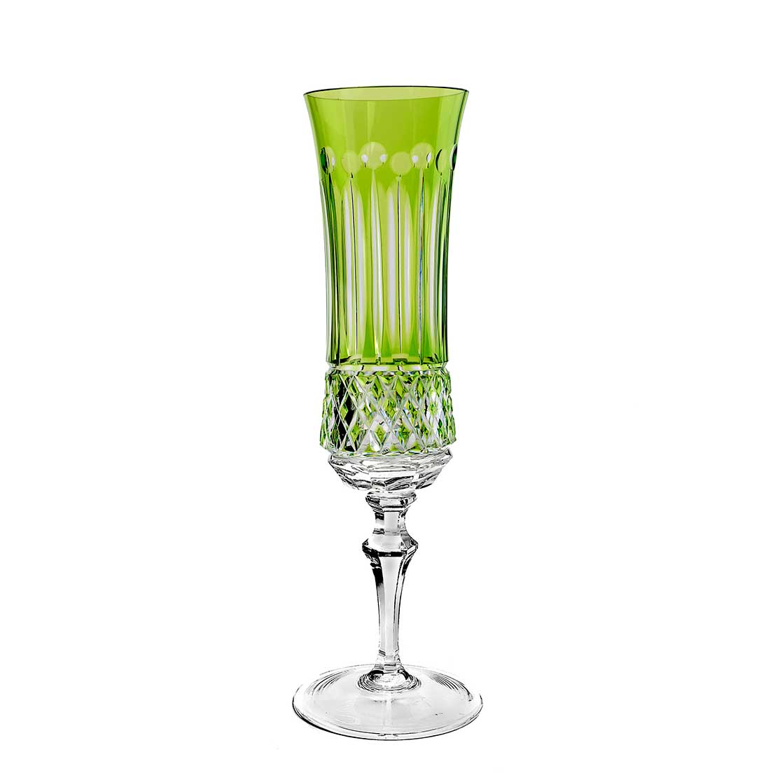 Taça De Cristal Strauss Champagne 210ml - Verde Claro - 119.107.069.011